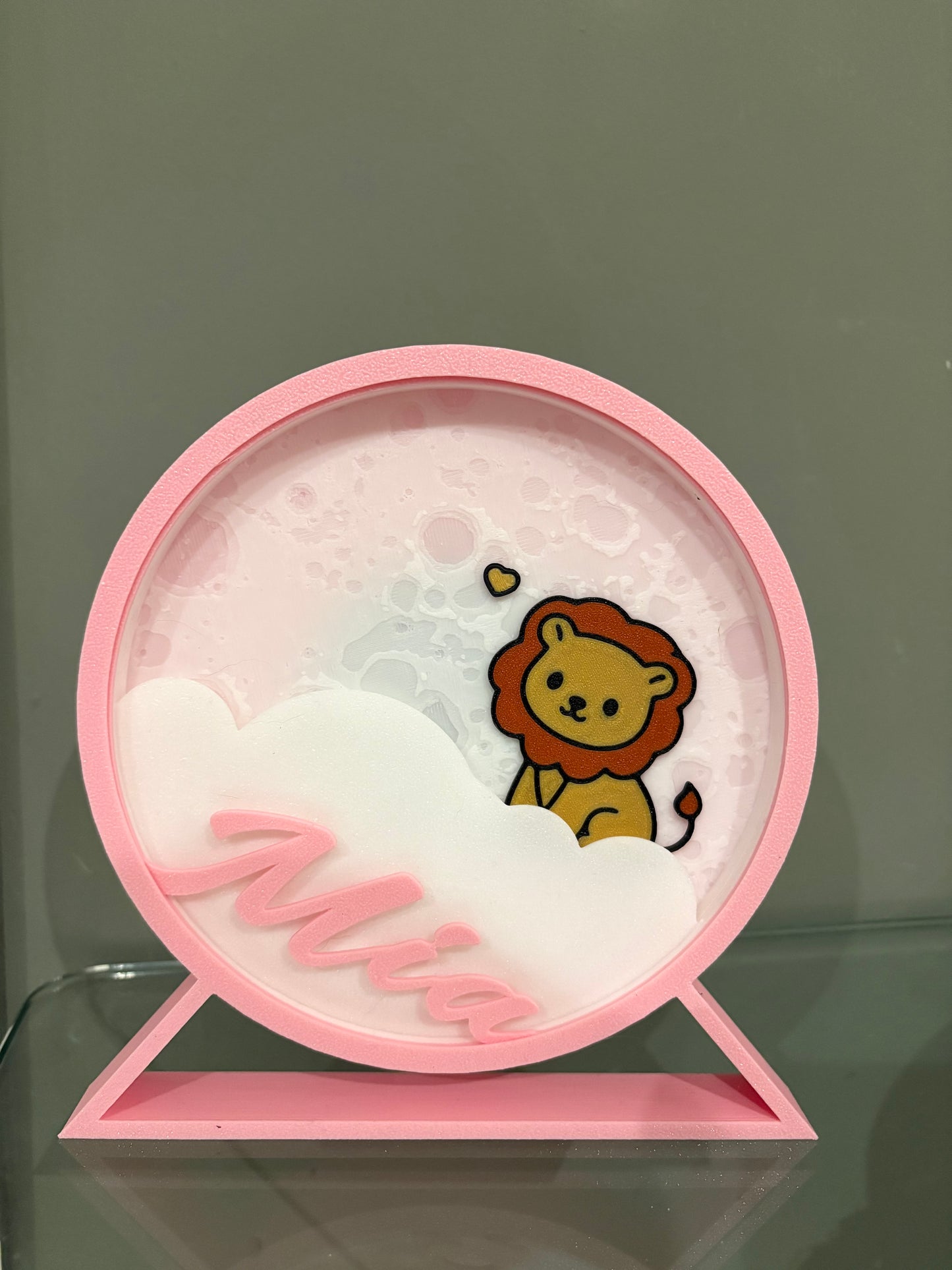 veilleuse personnalisée animaux