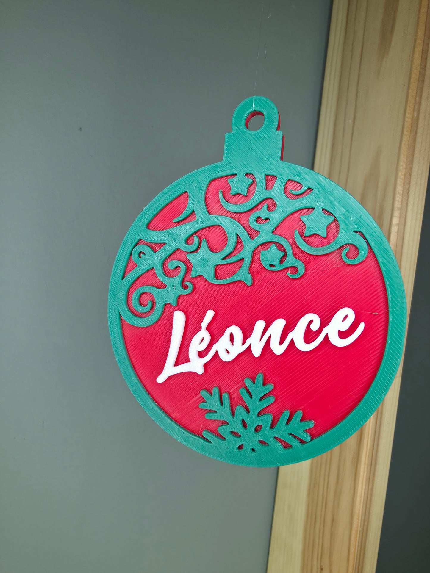 Boules de noël à personnaliser