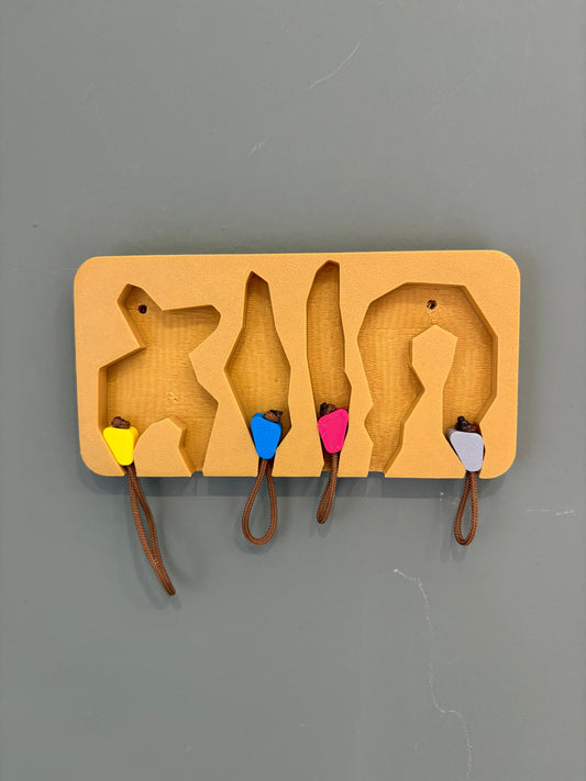 Accroche-clés escalade